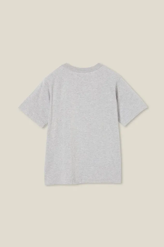 Boys 214 Tops and TShirts Cotton On The Eddy Essential Short Sleeve Tee Fog Grey Marle