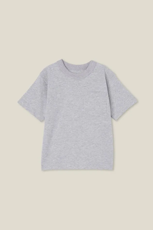 Boys 214 Tops and TShirts Cotton On The Essential Short Sleeve Tee Fog Grey Marle Boys 214 Tops and TShirts Cotton On The Essential Short Sleeve Tee Fog Grey Marle