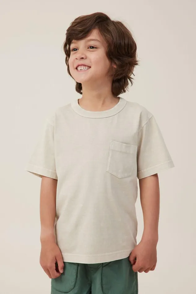Boys 214 Tops and TShirts Cotton On The Essential Short Sleeve Tee Rainy Day Wash Boys 214 Tops and TShirts Cotton On The Essential Short Sleeve Tee Rainy Day Wash