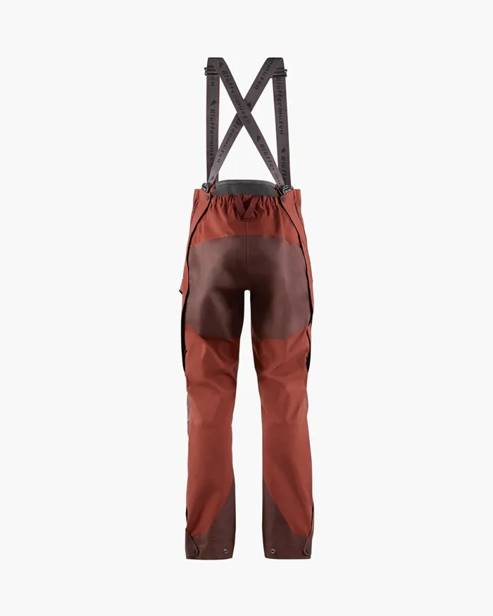 Brage 20 Salopette Waterproof Shell Pants Merlot Women Klttermusen Waterproof Pants