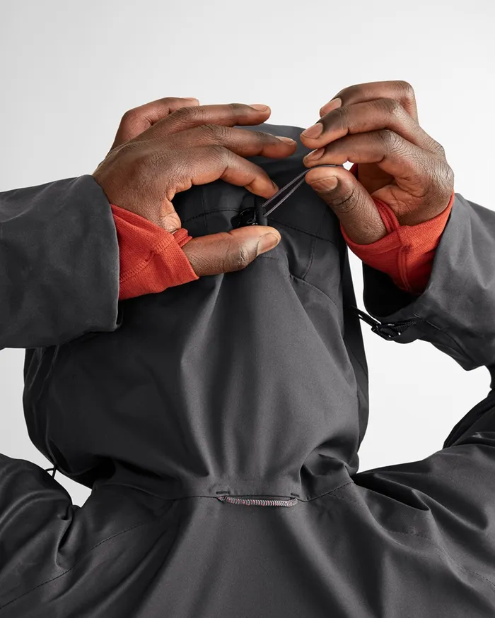 Brage 20 Waterproof Shell Jacket Raven Men Klttermusen Waterproof Jackets