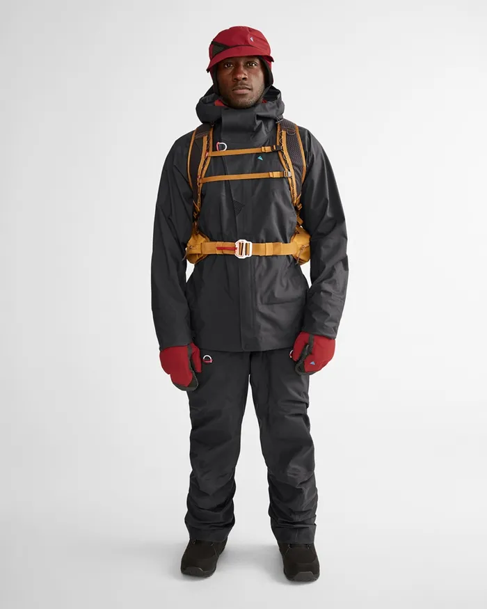 Brage 20 Waterproof Shell Jacket Raven Men Klttermusen Waterproof Jackets