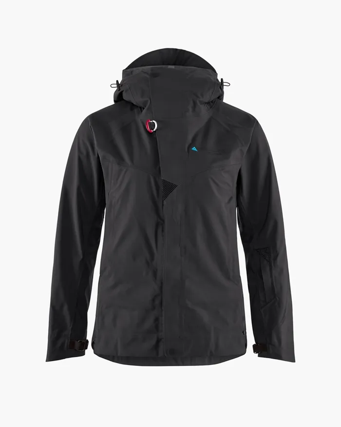 Brage 20 Waterproof Shell Jacket Raven Women Klttermusen Waterproof Jackets