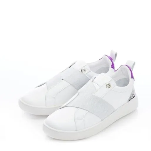 Brayla White Leather Women Moda In Pelle Casual Trainers Brayla White Leather Women Moda In Pelle Casual Trainers