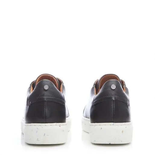 Breeze Black Leather Women Moda In Pelle Casual Trainers Breeze Black Leather Women Moda In Pelle Casual Trainers
