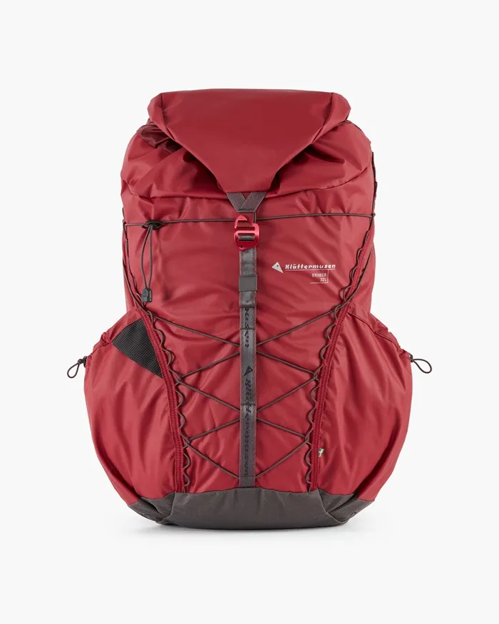 Brimer 32L Lightweight Trekking Backpack Burnt Russet MenWomen Klttermusen SingleDay Backpacks 1832l