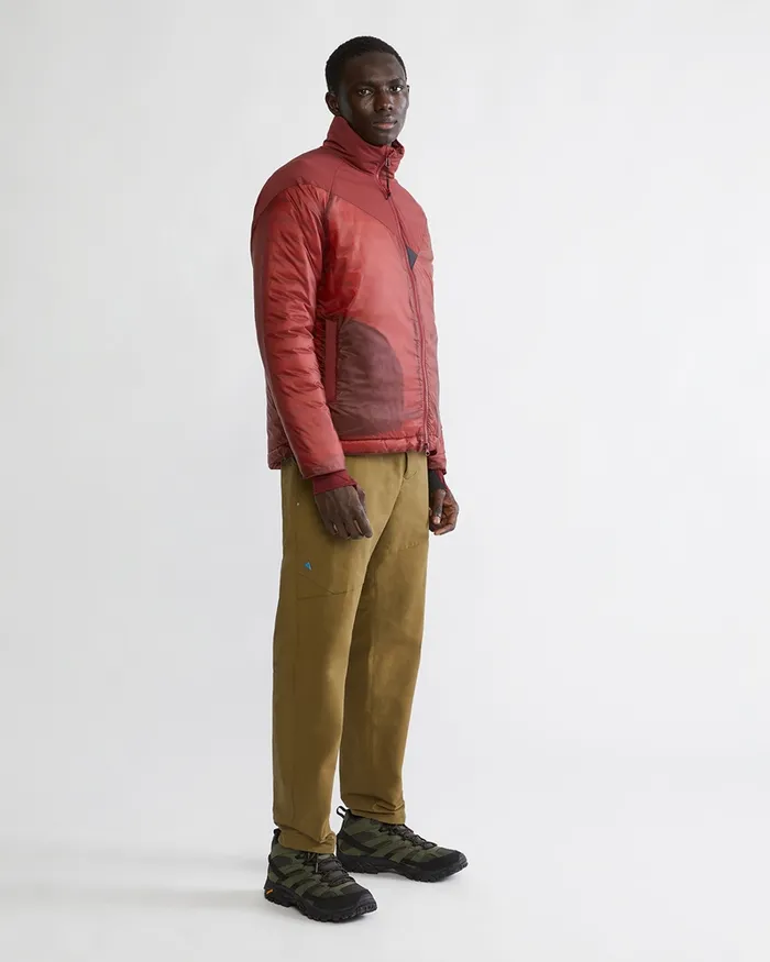 Brokk Levitend Jacket Klttermusen Off The Mountain Collection Dark Russet Men Klttermusen Down and Insulated Jackets