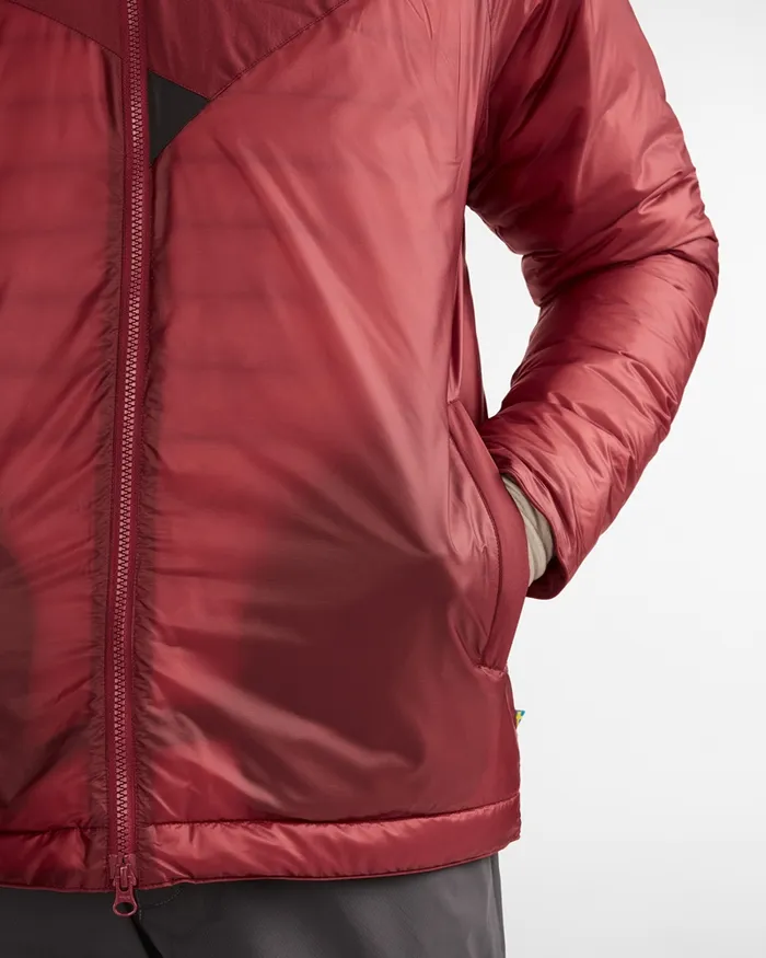 Brokk Levitend Jacket Klttermusen Off The Mountain Collection Dark Russet Men Klttermusen Down and Insulated Jackets