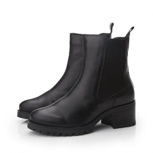 Brooklea Black Leather Women Moda In Pelle Black Boots Brooklea Black Leather Women Moda In Pelle Black Boots