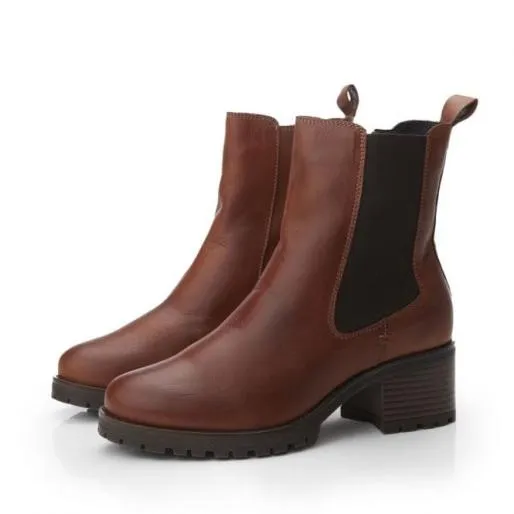 Brooklea Tan Leather Women Moda In Pelle Ankle Boots Brooklea Tan Leather Women Moda In Pelle Ankle Boots