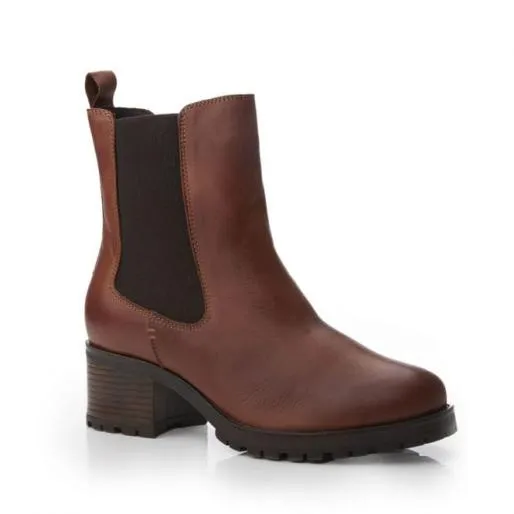 Brooklea Tan Leather Women Moda In Pelle Ankle Boots Brooklea Tan Leather Women Moda In Pelle Ankle Boots