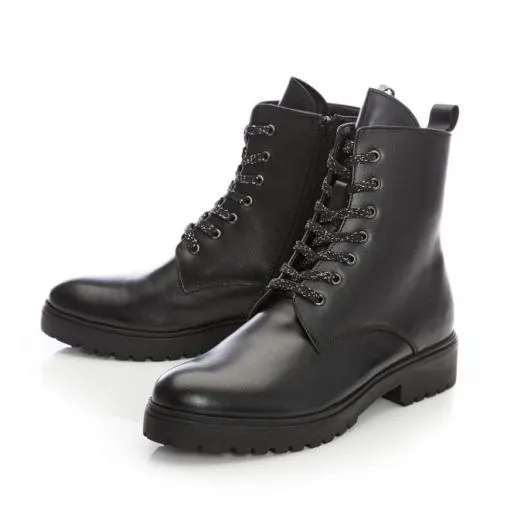 Cirra Black Leather Women Moda In Pelle Black Boots Cirra Black Leather Women Moda In Pelle Black Boots