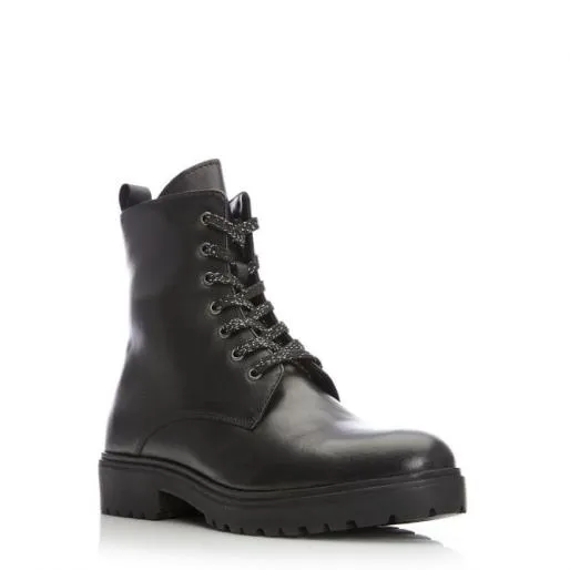 Cirra Black Leather Women Moda In Pelle Black Boots Cirra Black Leather Women Moda In Pelle Black Boots