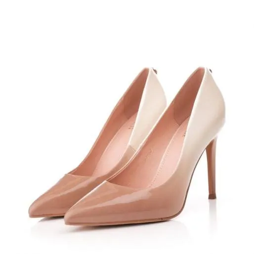 Cristine Natural Ombre Women Moda In Pelle Court Shoes