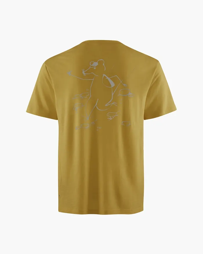Dagr Merino Tee Juniper Green Men Klttermusen TShirts