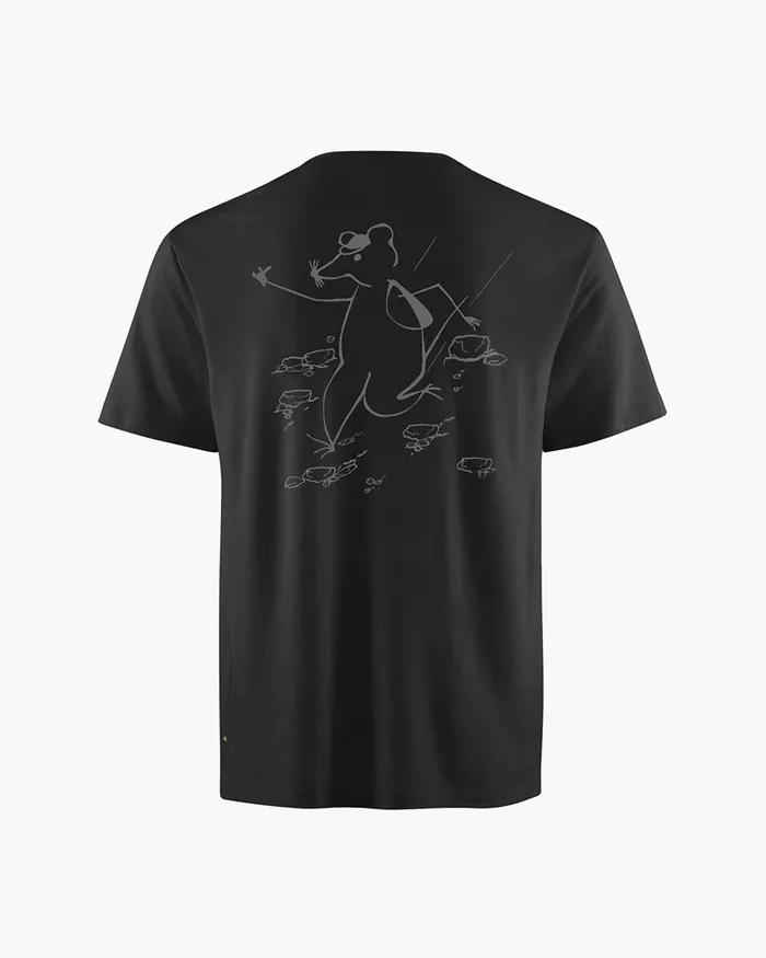 Dagr Merino Tee Raven Men Klttermusen TShirts