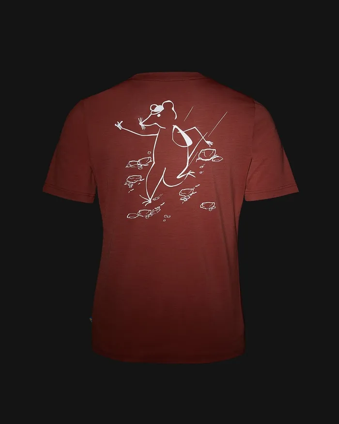 Dagr Merino Tee Raven Women Klttermusen TShirts