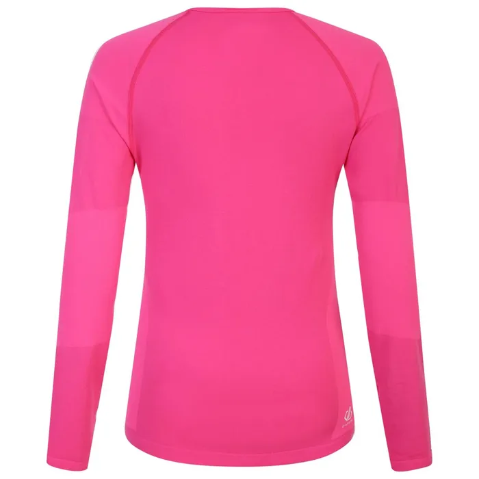 Dare 2b Base Layers In The Zone Ii Long Sleeved TShirt Pure Pink 8211 Women Dare 2b Base Layers In The Zone Ii Long Sleeved TShirt Pure Pink 8211 Women