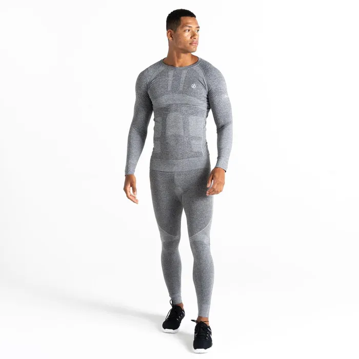 Dare 2b Base Layers In The Zone Iii Leggings Charcoal Grey Marl 8211 Men