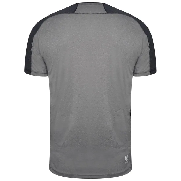 Dare 2b Cycling Jerseys Aces Ii Lightweight Zip Up Top Ash Grey Marl Ebony 8211 Men Dare 2b Cycling Jerseys Aces Ii Lightweight Zip Up Top Ash Grey Marl Ebony 8211 Men