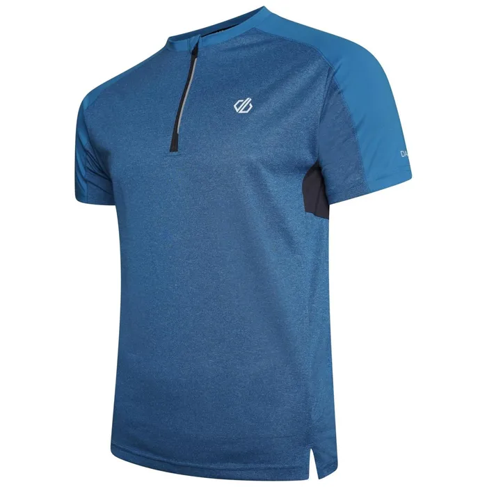 Dare 2b Cycling Jerseys Aces Ii Lightweight Zip Up Top Petrol Blue Methyl Blue 8211 Men