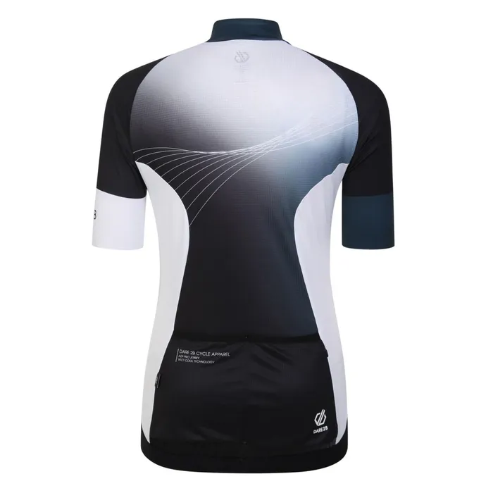Dare 2b Cycling Jerseys Aep Stimulus Full Zip Jersery Black 8211 Women