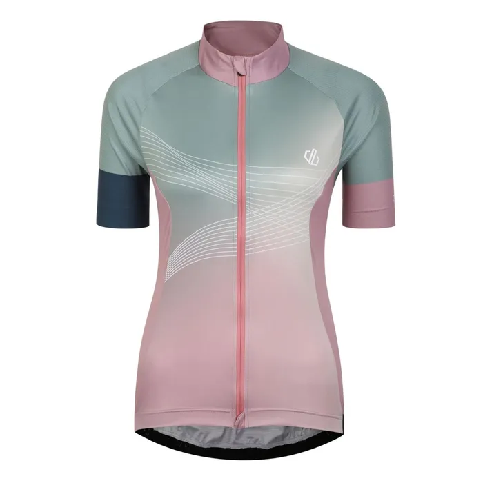 Dare 2b Cycling Jerseys Aep Stimulus Full Zip Jersery Lilypad Green 8211 Women