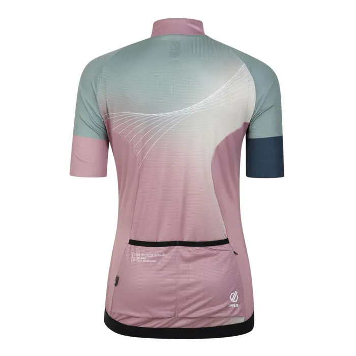 Dare 2b Cycling Jerseys Aep Stimulus Full Zip Jersery Lilypad Green 8211 Women
