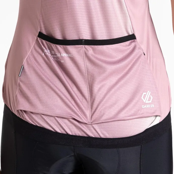 Dare 2b Cycling Jerseys Aep Stimulus Full Zip Jersery Lilypad Green 8211 Women