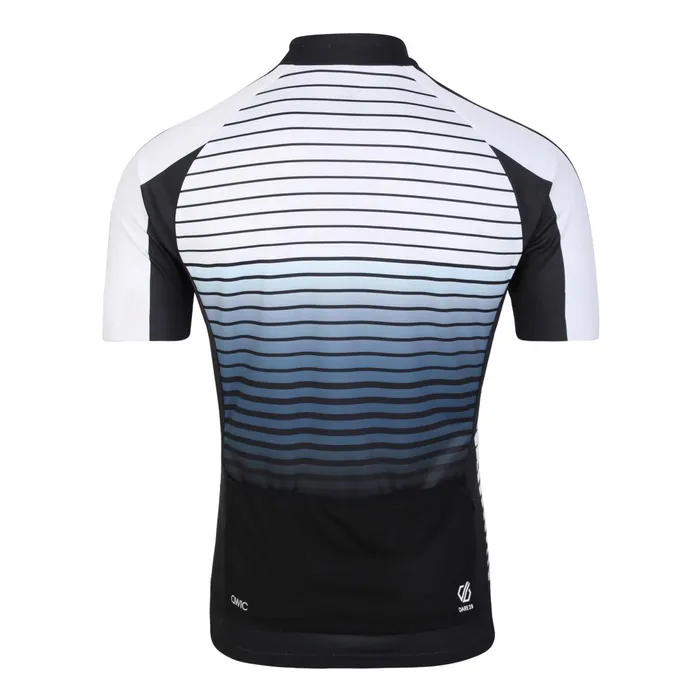 Dare 2b Cycling Jerseys Aep Virtuous Cycling Jersey Black Underlined Print 8211 Men