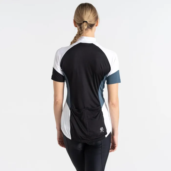 Dare 2b Cycling Jerseys Compassion Ii Lightweight Jersey Black White 8211 Women