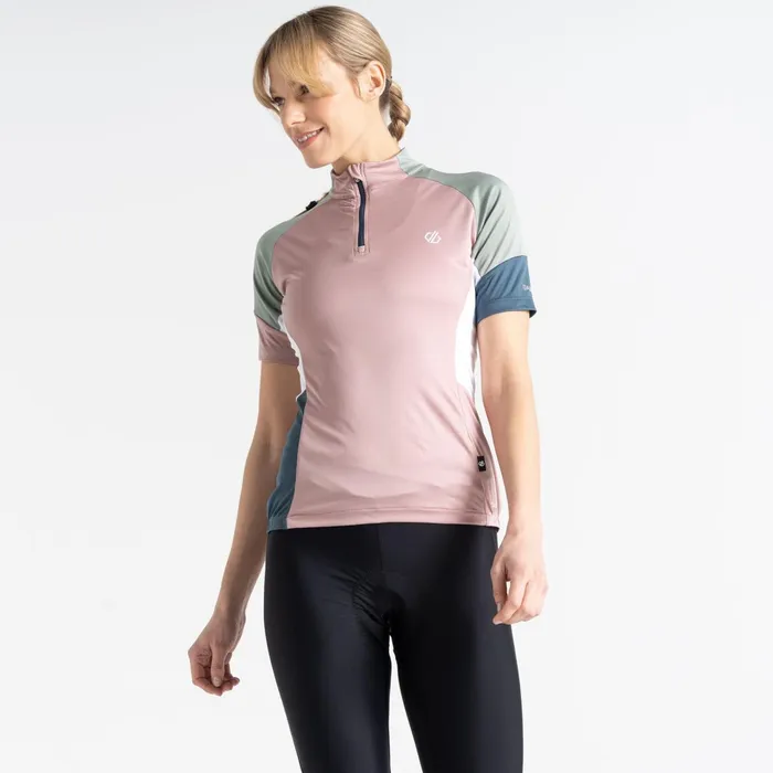Dare 2b Cycling Jerseys Compassion Ii Lightweight Jersey Dusty Rose 8211 Women