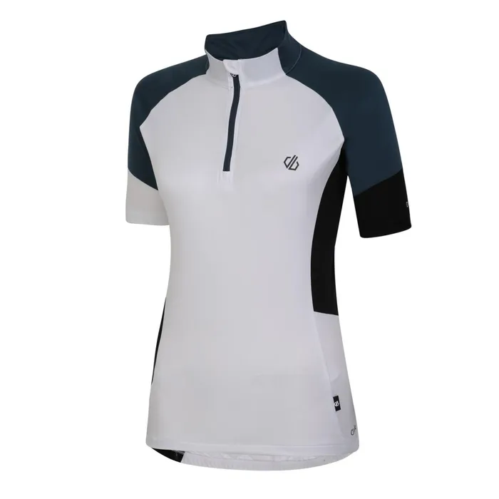 Dare 2b Cycling Jerseys Compassion Ii Lightweight Jersey White Orion Grey 8211 Women