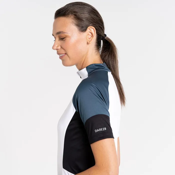 Dare 2b Cycling Jerseys Compassion Ii Lightweight Jersey White Orion Grey 8211 Women