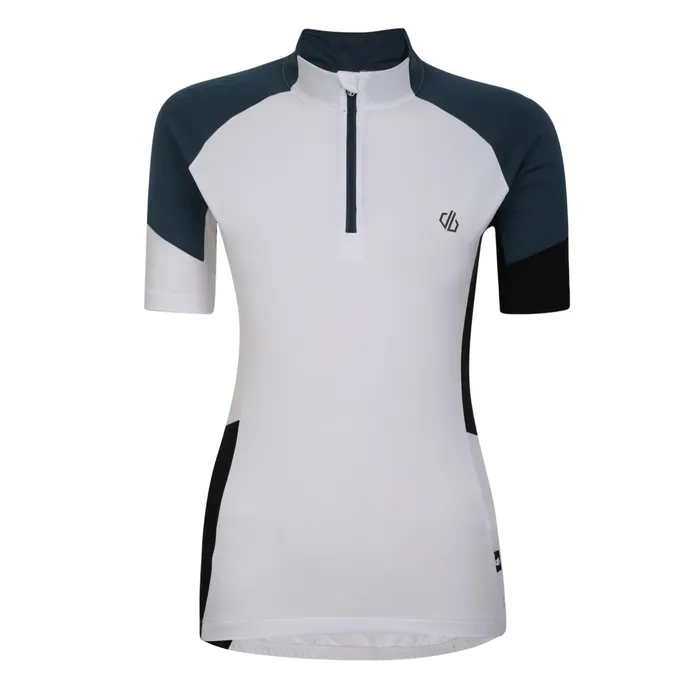Dare 2b Cycling Jerseys Compassion Ii Lightweight Jersey White Orion Grey 8211 Women