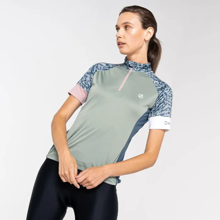 Dare 2b Cycling Jerseys Follow Through Cycling Jersey Lilypad Green 8211 Women Dare 2b Cycling Jerseys Follow Through Cycling Jersey Lilypad Green 8211 Women