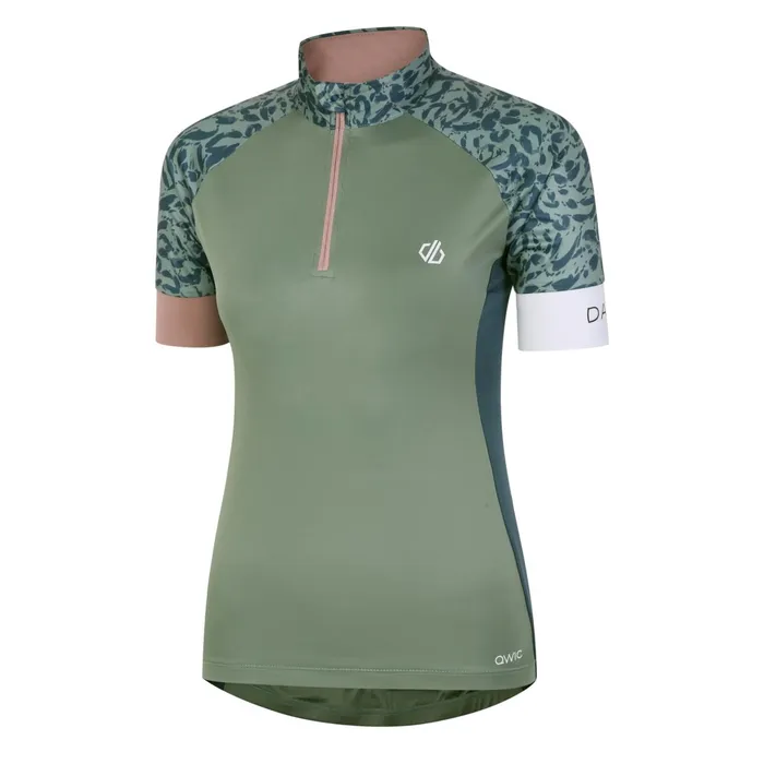 Dare 2b Cycling Jerseys Follow Through Cycling Jersey Lilypad Green 8211 Women