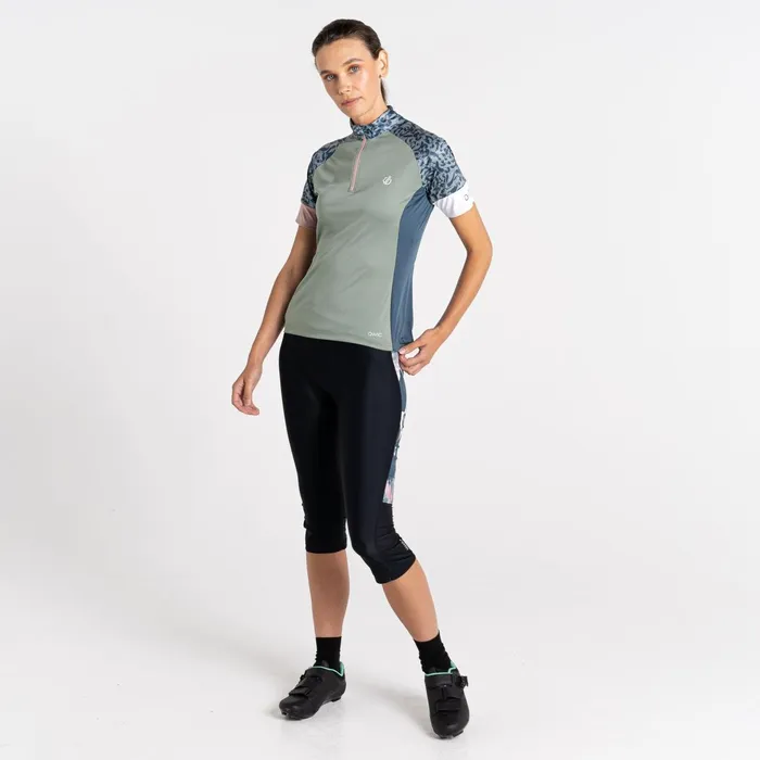 Dare 2b Cycling Jerseys Follow Through Cycling Jersey Lilypad Green 8211 Women