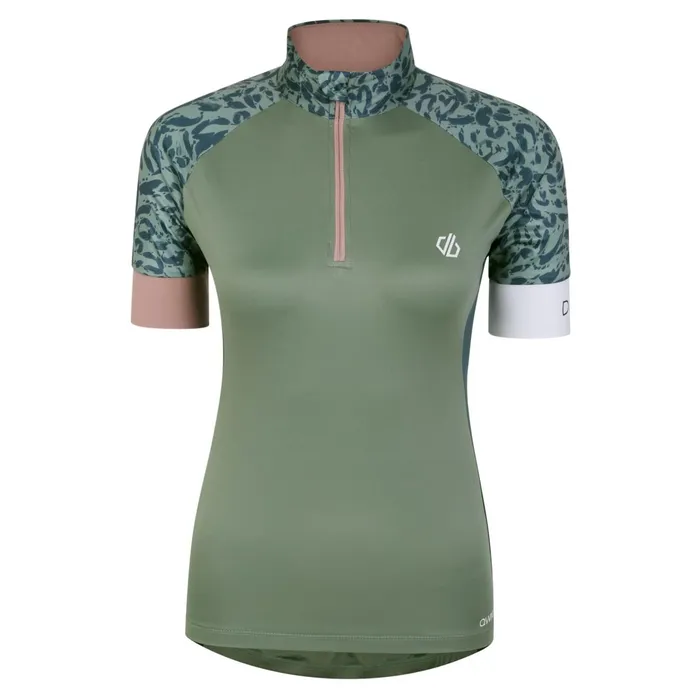 Dare 2b Cycling Jerseys Follow Through Cycling Jersey Lilypad Green 8211 Women