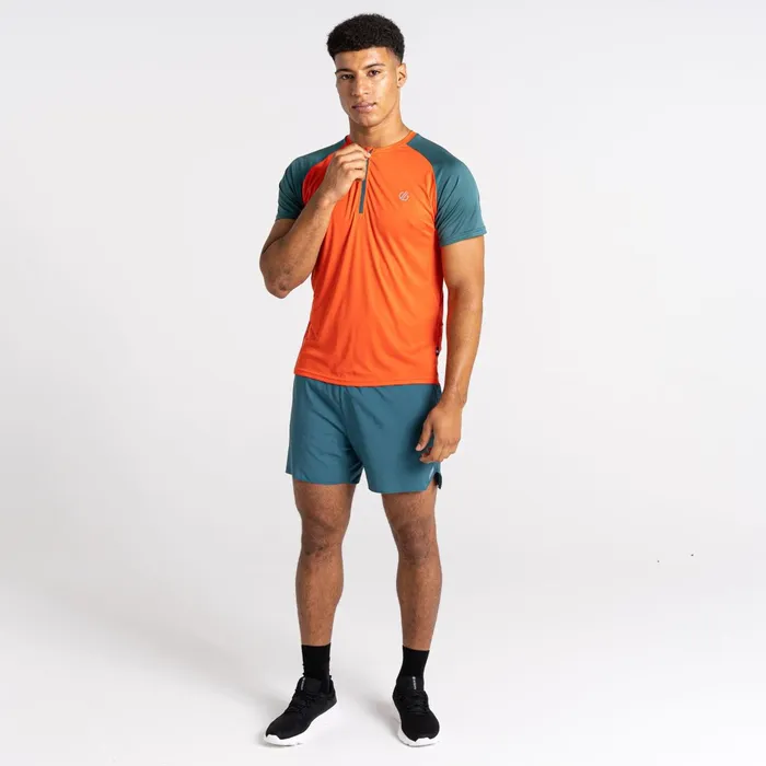 Dare 2b Cycling Jerseys Gallantry Jersey Trail Blaze Mediterranean Green 8211 Men