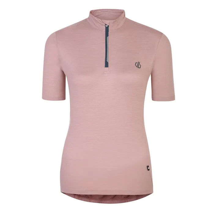 Dare 2b Cycling Jerseys Pedal Through It Lightweight Jersey Dusky Rose Marl 8211 Women