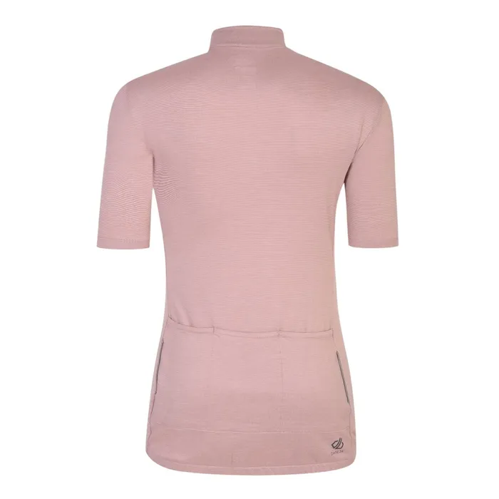 Dare 2b Cycling Jerseys Pedal Through It Lightweight Jersey Dusky Rose Marl 8211 Women