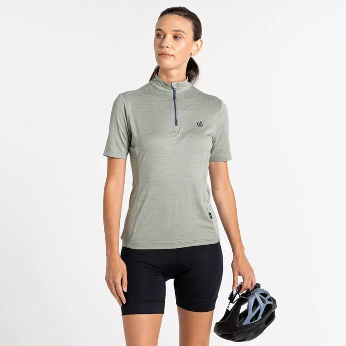 Dare 2b Cycling Jerseys Pedal Through It Lightweight Jersey Lilypad Green Marl 8211 Women Dare 2b Cycling Jerseys Pedal Through It Lightweight Jersey Lilypad Green Marl 8211 Women