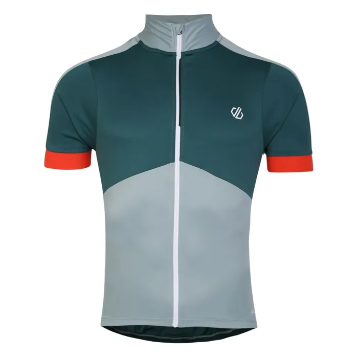 Dare 2b Cycling Jerseys Protraction Ii Recycled Lightweight Jersey Slate Grey 8211 Men