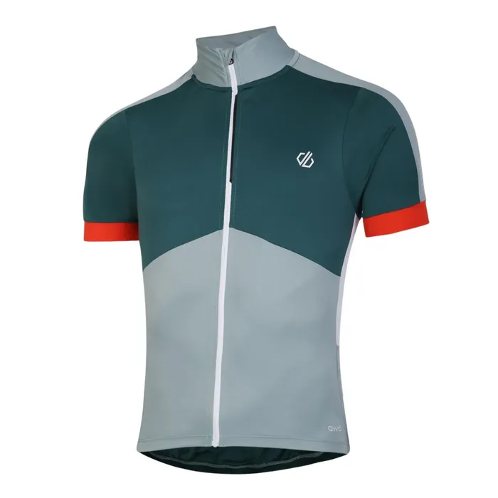 Dare 2b Cycling Jerseys Protraction Ii Recycled Lightweight Jersey Slate Grey 8211 Men