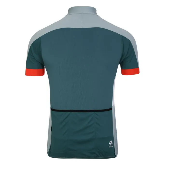 Dare 2b Cycling Jerseys Protraction Ii Recycled Lightweight Jersey Slate Grey 8211 Men