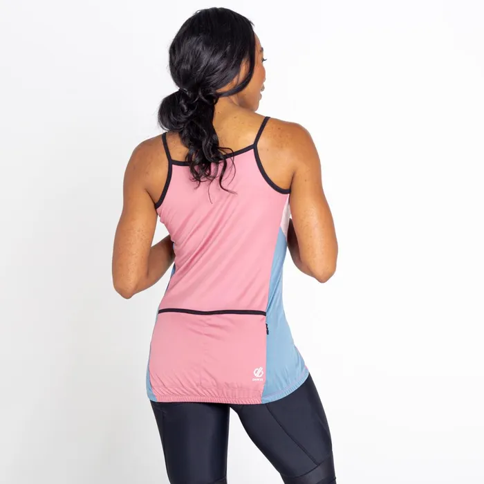 Dare 2b Cycling Jerseys Regale Ii Recycled Lightweight Vest Mesa Rose Powder Pink 8211 Women