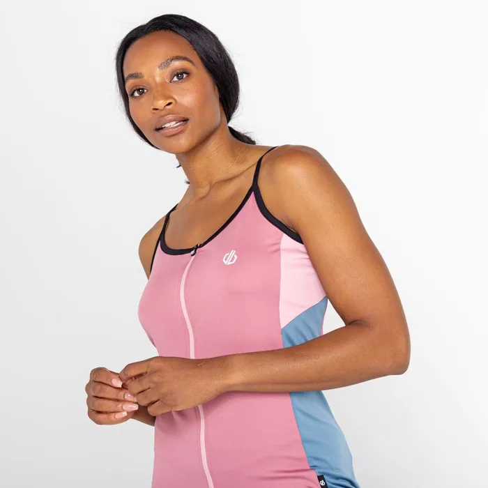 Dare 2b Cycling Jerseys Regale Ii Recycled Lightweight Vest Mesa Rose Powder Pink 8211 Women