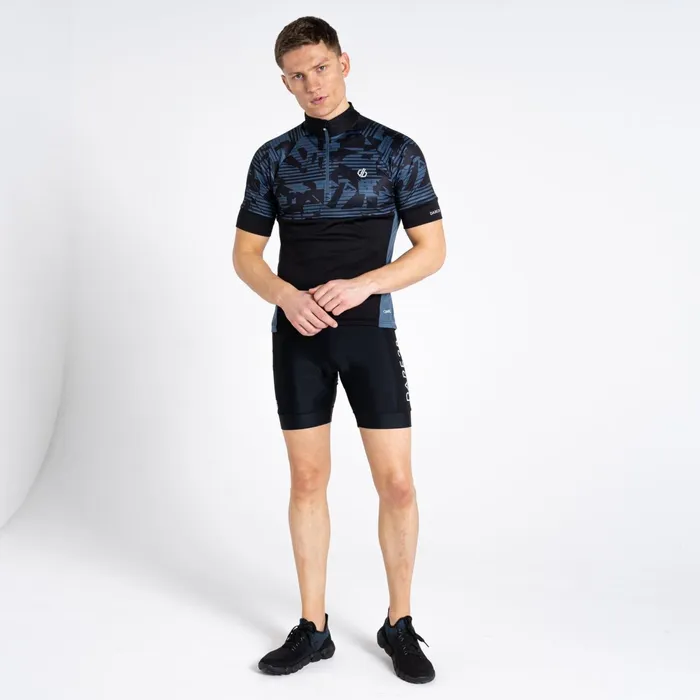 Dare 2b Cycling Jerseys Stay The Course Ii Cycling Jersey Black Downshift Print 8211 Men Dare 2b Cycling Jerseys Stay The Course Ii Cycling Jersey Black Downshift Print 8211 Men