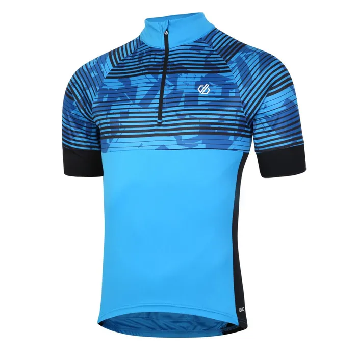 Dare 2b Cycling Jerseys Stay The Course Ii Cycling Jersey Teton Blue 8211 Men